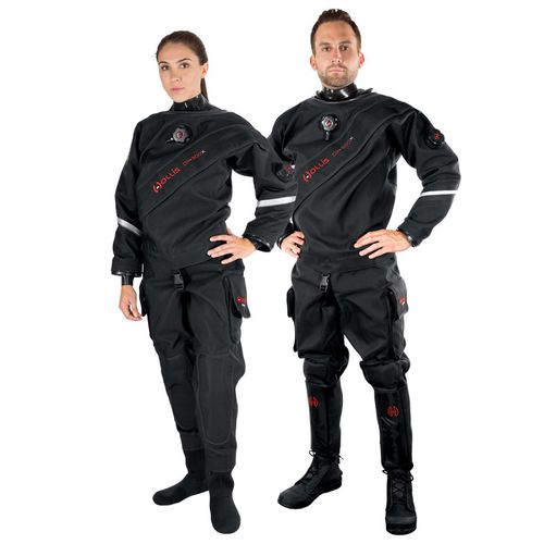 Traje seco de buceo - DX-300X - Hollis - de dos piezas / otros / unisex
