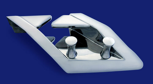 Guiacabos para yate - Mazzer Srl - de rodillos / de acero inoxidable