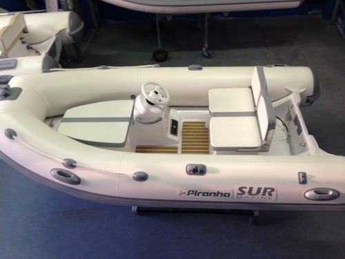 Embarcación neumática fueraborda - Luxury 300  - Piranha Ribs Ltd - semirrígida / con consola lateral