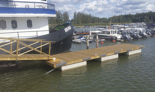 Pantalán flotante - S  - A-Laiturit - de amarre / para puerto deportivo / para barco