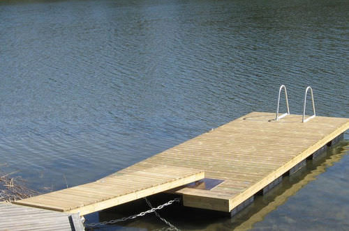 Pasarela para pantalán - 097200 - A-Laiturit - de madera