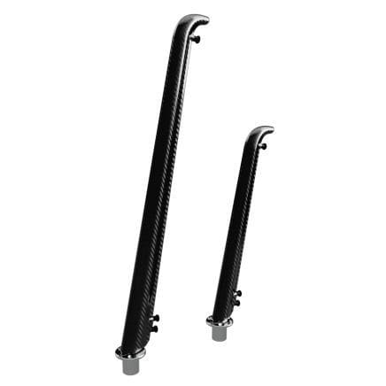 Portabandera de carbono - 400-600 mm - CARBONAUTICA - para barco / para yate / para velero