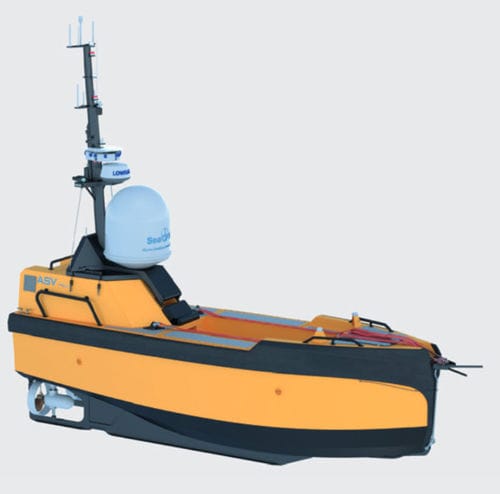 Vehículo no tripulado marino para estudios oceanográficos - C-Worker 7 - Autonomous Surface Vehicles, UK - patrullero / para mediciones ambientales / para estudios hidrográficos