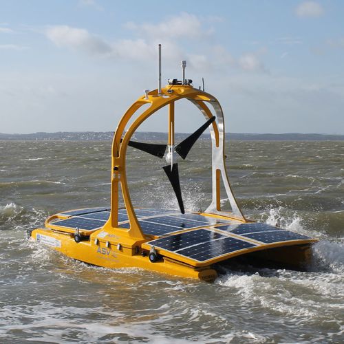 Vehículo no tripulado marino para estudios oceanográficos - C-Enduro - Autonomous Surface Vehicles, UK - para mediciones ambientales / para estudios hidrográficos / mini catamarán