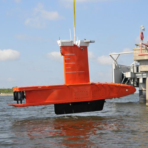 Vehículo no tripulado marino para estudios oceanográficos - C-Hunter - Autonomous Surface Vehicles, UK - para mediciones ambientales / para estudios hidrográficos / monocasco