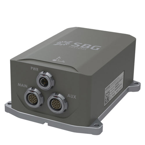 Sistema de navegación inercial para buque - Apogee-E - SBG systems - GNSS / ITAR Free / de alta precisión