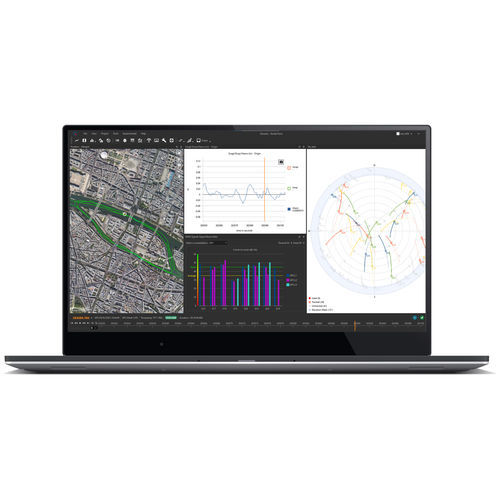 Software de navegación con posicionamiento y adquisición de datos - Qinertia 4 - SBG systems - de vigilancia / para buque / para barco