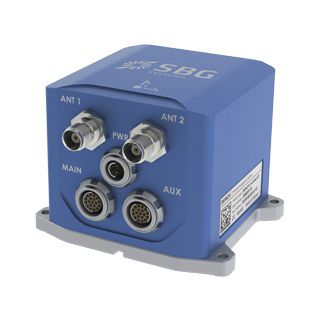 Sistema de navegación inercial para buque - Ekinox-D - SBG systems - GNSS / de un solo bloque