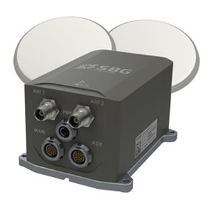 Sistema de navegación inercial para buque - Apogee-D - SBG systems - GNSS / de un solo bloque