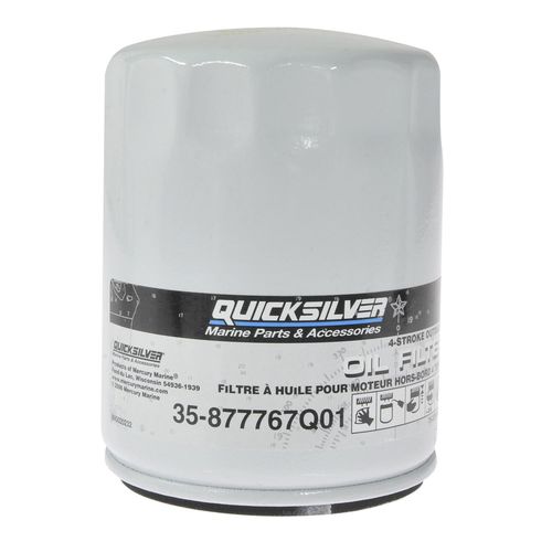 Filtro de aceite - 877767Q01 - Quicksilver - marino / para motor fueraborda