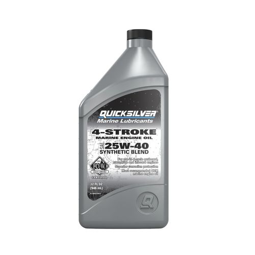 Aceite sintético - 25W-40 - Quicksilver - para motor / para barco a motor fueraborda