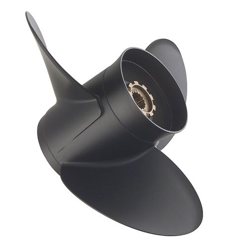 Hélice para barco - Black Diamond - Quicksilver - de paso fijo / fueraborda y stern-drive / 3 palas