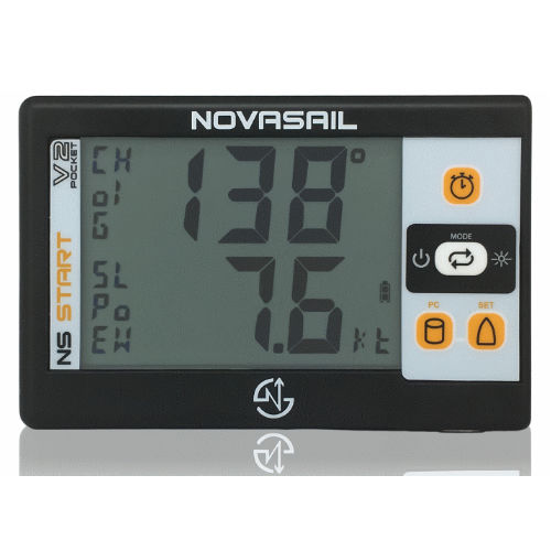 Brújula táctica para velero de regata - NS-START pocket V2 - Novasail Ltd - magnética / GPS