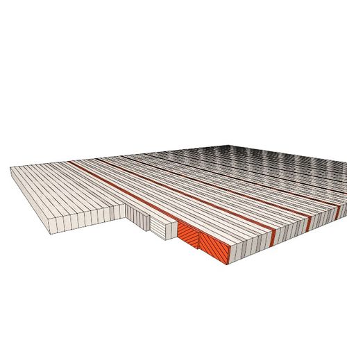 Material de núcleo de balsa - QX Summer - Bcomp Ltd