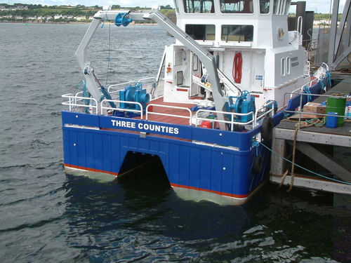 Estructura de elevación para buques para buque - North Sea Winches