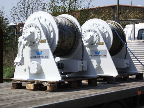Sistema de lanzamiento y recuperación para ROV - North Sea Winches