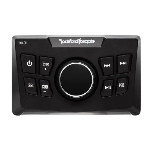 Mando a distancia para reproductor de audio - PMX-1R - Rockford Fosgate - para barco / sin cable / resistente al agua