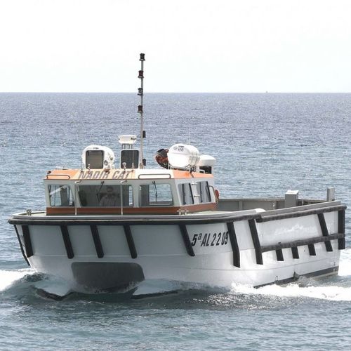 Barco profesional barco de transporte de tripulación - 2000 - 1600 FCAT - ARESA SHIPYARD - catamarán / intraborda / GRP
