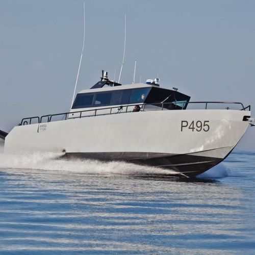 Barco profesional barco de vigilancia - 1800 FIGTHER II - ARESA SHIPYARD - fueraborda / GRP / de aluminio