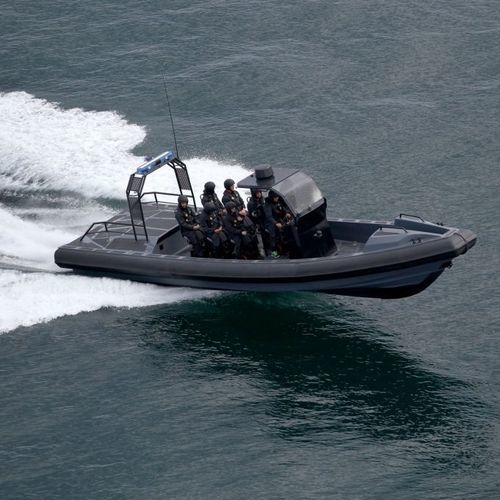 Barco profesional barco de vigilancia - 1200 DEFCON RFB - ARESA SHIPYARD - barco de búsqueda y rescate / embarcación de apoyo al buceo / hidrojet intraborda