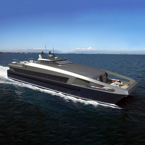 Ferri de pasajeros catamarán - 4000 - 3500 FCAT HSC - ARESA SHIPYARD - de alta velocidad