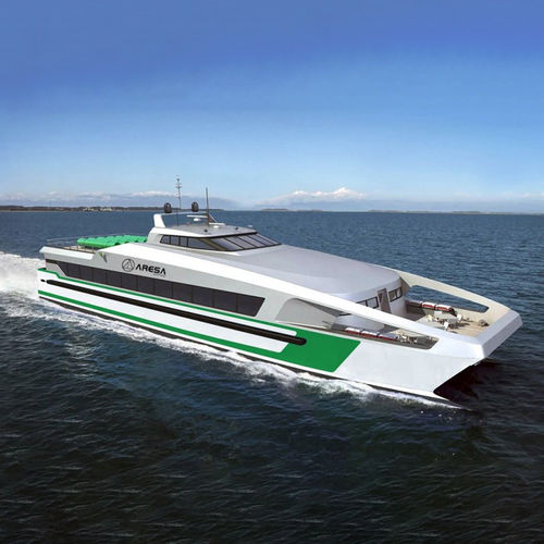Ferri de pasajeros catamarán - 3500 H2 FCAT - ARESA SHIPYARD - de composite / PRV