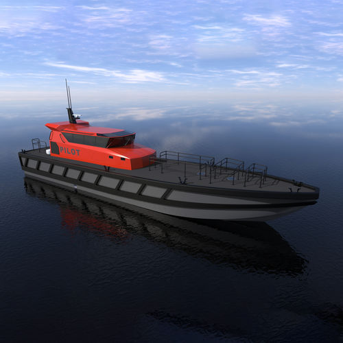 Barco profesional embarcación piloto - 2200  - ARESA SHIPYARD - intraborda / GRP