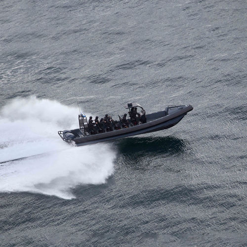 Barco profesional barco de vigilancia - 1200 STEALTH RFB - ARESA SHIPYARD - barco de búsqueda y rescate / embarcación de apoyo al buceo / fueraborda