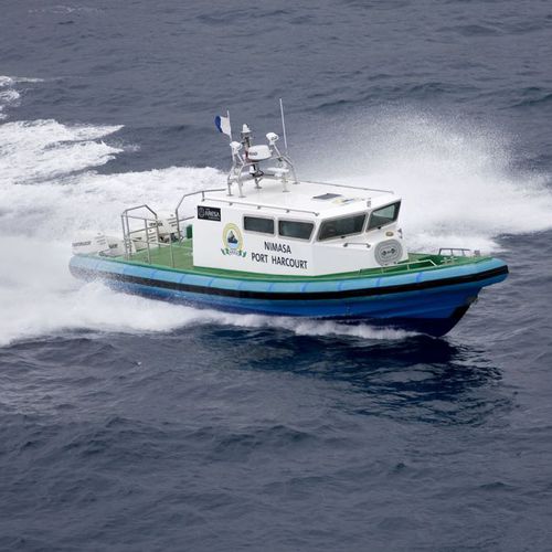 Barco profesional barco de vigilancia - 1300 SENTINEL RFB - ARESA SHIPYARD - fueraborda / GRP / embarcación neumática semirrígida
