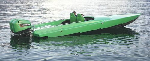 Runabout fueraborda - 28 Race  - Albatro International Srl - bimotor / con doble consola / de deporte