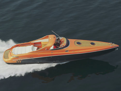 Barco cabinado intraborda - 12.90 RS - Albatro International Srl - open / con doble consola / con camarote