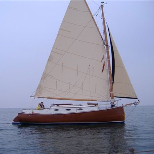 Velero de crucero - 8.10 - Colombo Leopoldo - con 4 literas / con bauprés / cat boat