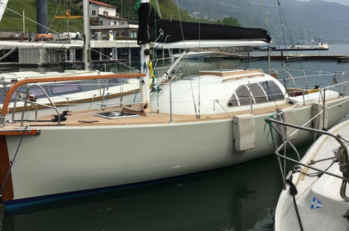Velero de crucero - BALLESTRON 8.50 - Colombo Leopoldo  - de madera / con bauprés