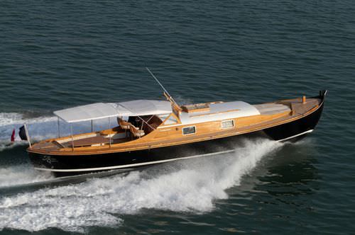 Barco open intraborda - AFRIQUA QUEEN - DUBOURDIEU - diésel / bimotor / de crucero