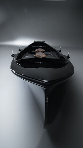 Barca de remo de pesca - C23  - Whaleboat  - de carbono / de aluminio