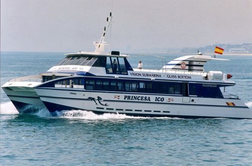Ferri de pasajeros catamarán - Princesa Ico - Drassanes Dalmau, S.A - para excursión turística