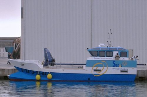 Barco profesional barco de trabajo - SEMAC 15 - Drassanes Dalmau, S.A - embarcación de servicio portuario / catamarán / intraborda