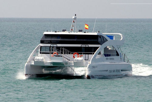 Barco profesional barco turístico - CALA SAN VICENTE  - Drassanes Dalmau, S.A - catamarán / intraborda