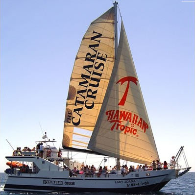 Catamarán - Lady Joana - Drassanes Dalmau, S.A - con bauprés