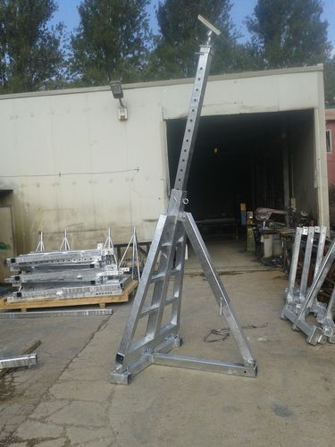 Cuna para barco a motor - CIR Ton.12 o Ton.15 o Ton.20 o Ton.30 o Ton.50 h. 10/15 - Naval Tecno Sud - para velero / inclinación regulable