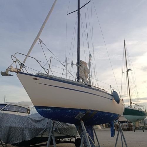 Cuna para velero - SET Ton. 10 4LP  - Naval Tecno Sud - con 4 puntos de apoyo / inclinación regulable / transportable
