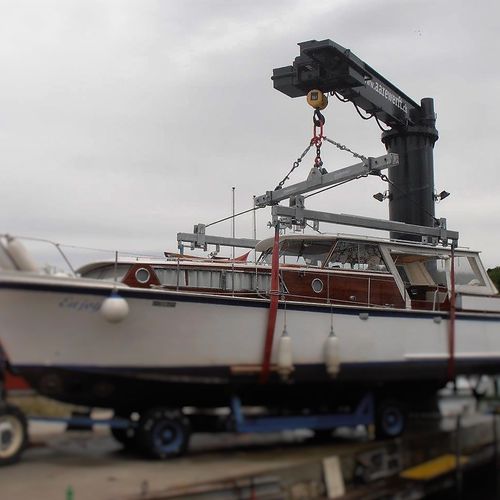 Balancín monorriel para barco - H-Bar - Naval Tecno Sud