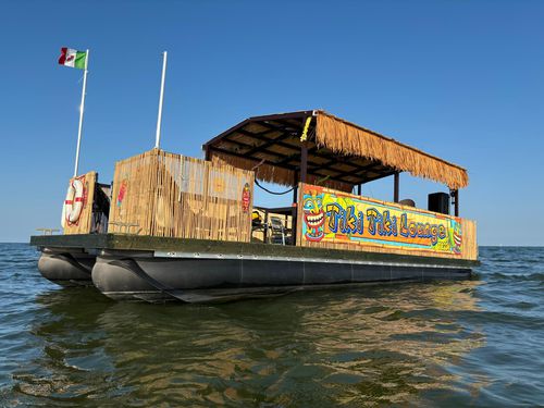 Barco pontón fueraborda - Tiki Tiki - Swiss-Boats AG - eléctrico / de recreo / de buceo