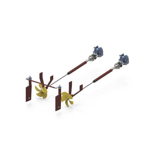 Sistema de propulsión para yate - Pleasure - Blokland Cooling & Propulsion - híbrido diésel-eléctrico / eléctrico