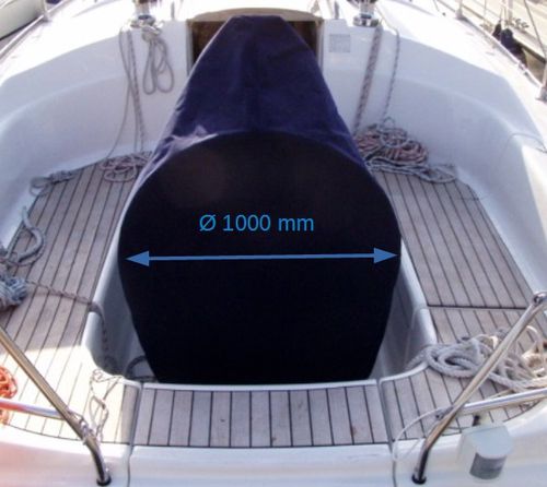 Funda protectora para rueda de timón - BAV30CR-8-1000 - BIMINI TOP NAUTICA - para velero / para consola / para mesa de cockpit