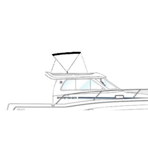 Bimini top para barco - PRESTIGE - BIMINI TOP NAUTICA - para flybridge