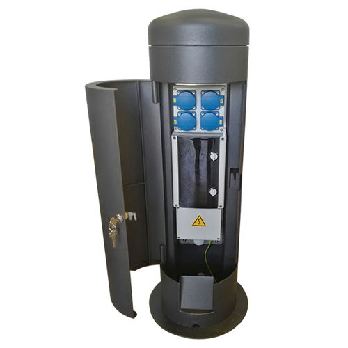 Torreta de iluminación - BOMBER  - New VMR SRL - de distribución / para pantalán / de acero inoxidable