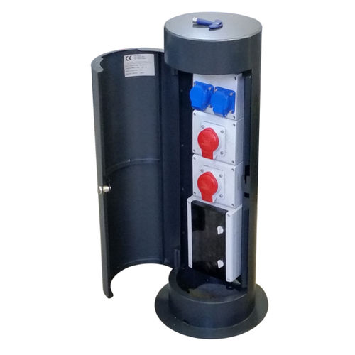 Torreta con iluminación integrada - CUT  - New VMR SRL - de suministro eléctrico / de suministro de agua / para pantalán