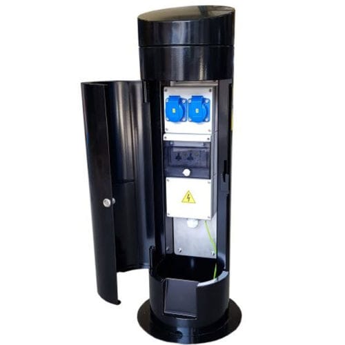 Torreta con iluminación integrada - IRIDE  - New VMR SRL - de suministro eléctrico / de suministro de agua / para pantalán