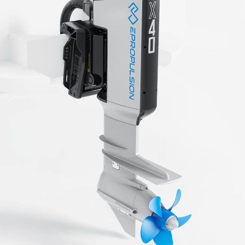 Motor fueraborda - X40 - ePropulsion Technology Ltd. - de propulsión / eléctrico / para embarcación de recreo
